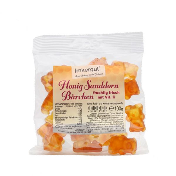 Honey sea buckthorn bear
