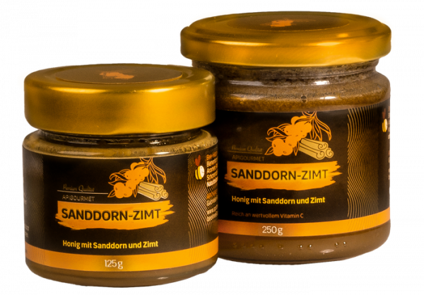 Honig mit Sanddorn & Zimt - Eigene Herstellung