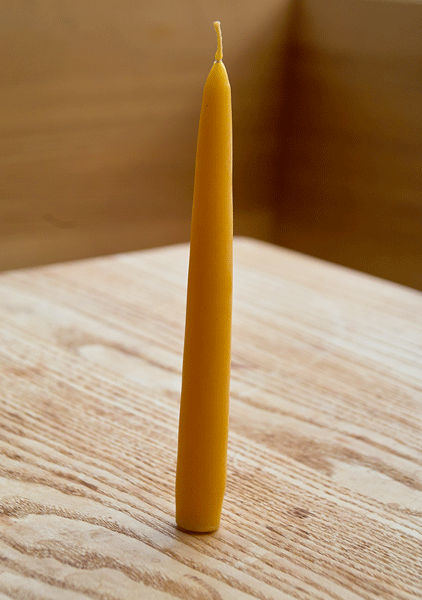 Bienenwachskerze Tafelkerze