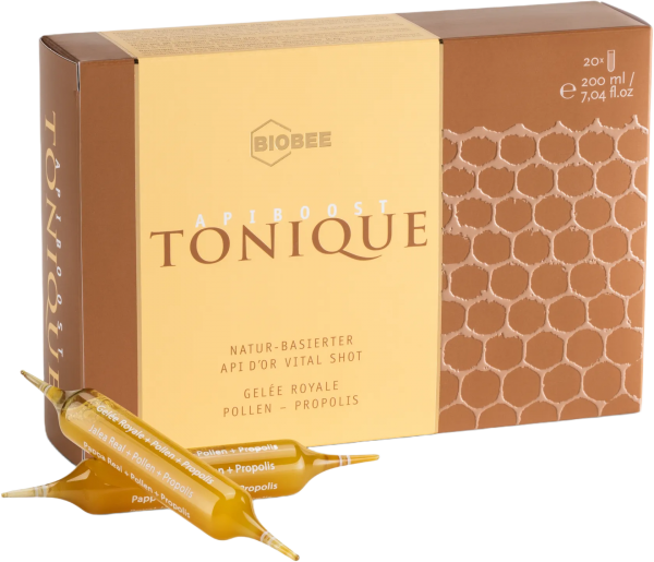 ApiBoost ® Tonique 20 x 10 ml Trinkampullen (Gelee Royale, Propolis, Pollen)