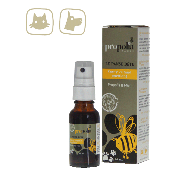 Hautreinigungs Spray mit Propolis für Hund und Katz