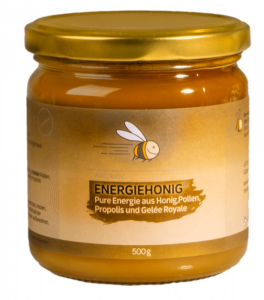 Vornbacher Energiehonig® - Honig Energie mit Pollen, Gelee Royale und Propolis - Eigene Herstellung