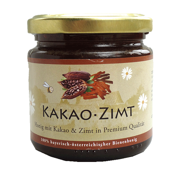 Honig mit Kakao & Zimt