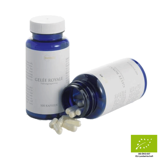 Gelée Royale BIO Kapseln, gefriergetrocknet, 100 Stück